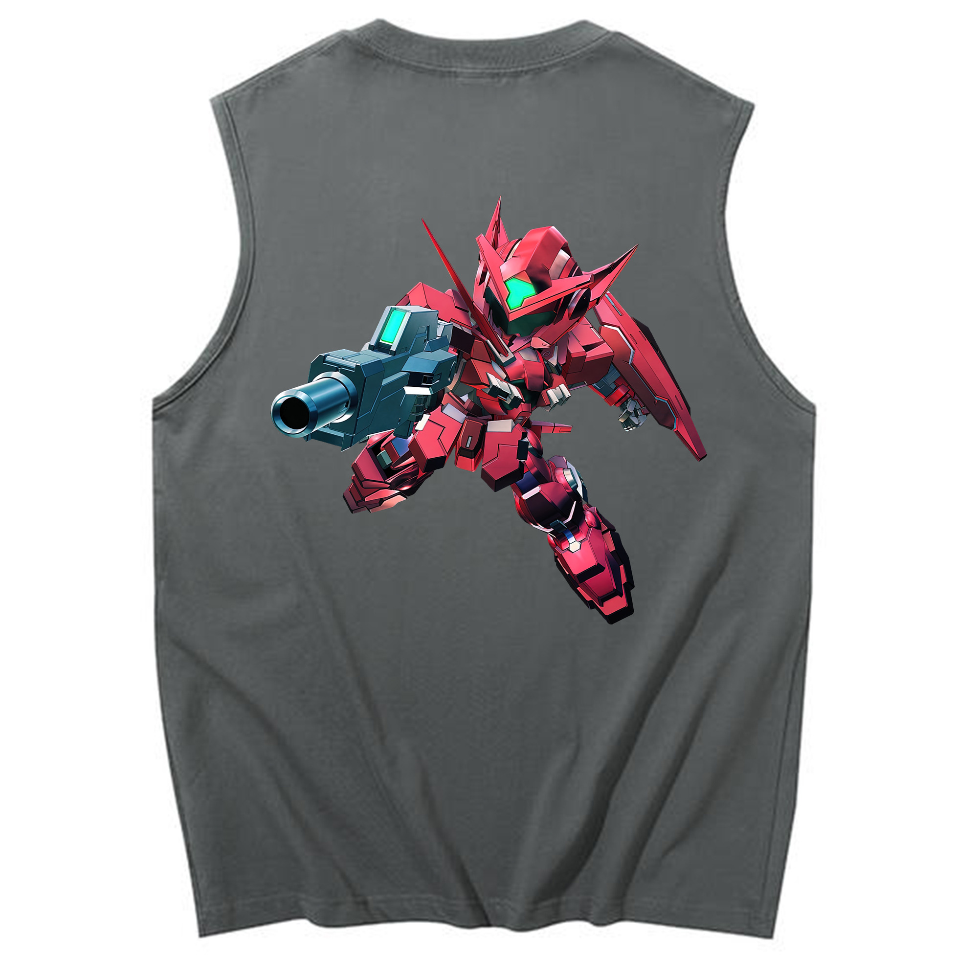 （画像用） 機動戦士ガンダム Mobile Suit Gundam コットン100％タンクトップ（背面プリント）